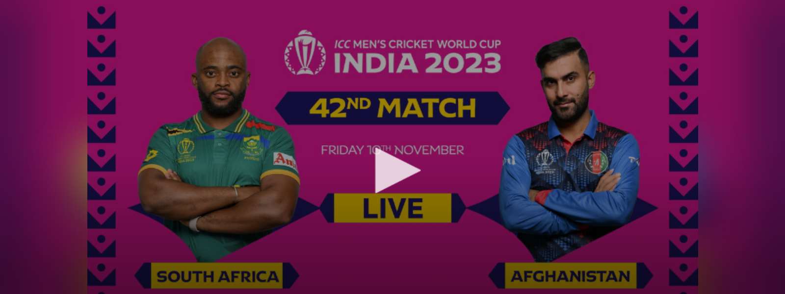 Live: South Africa vs Afghanistan – ICC world Cup